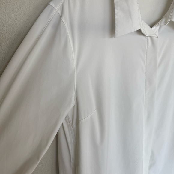 Lululemon In the Moment Shirt White Athleisure Casual Women’s Size 8 - Picture 6 of 16